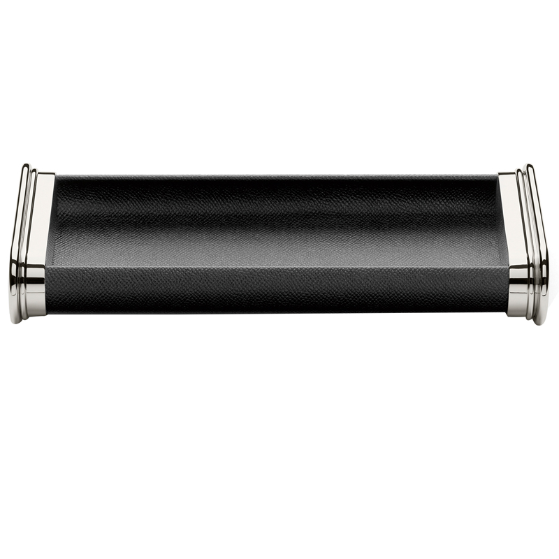 Подставка-лоток для ручек Graf von Faber-Castell "Epsom" натуральная кожа, черный цвет