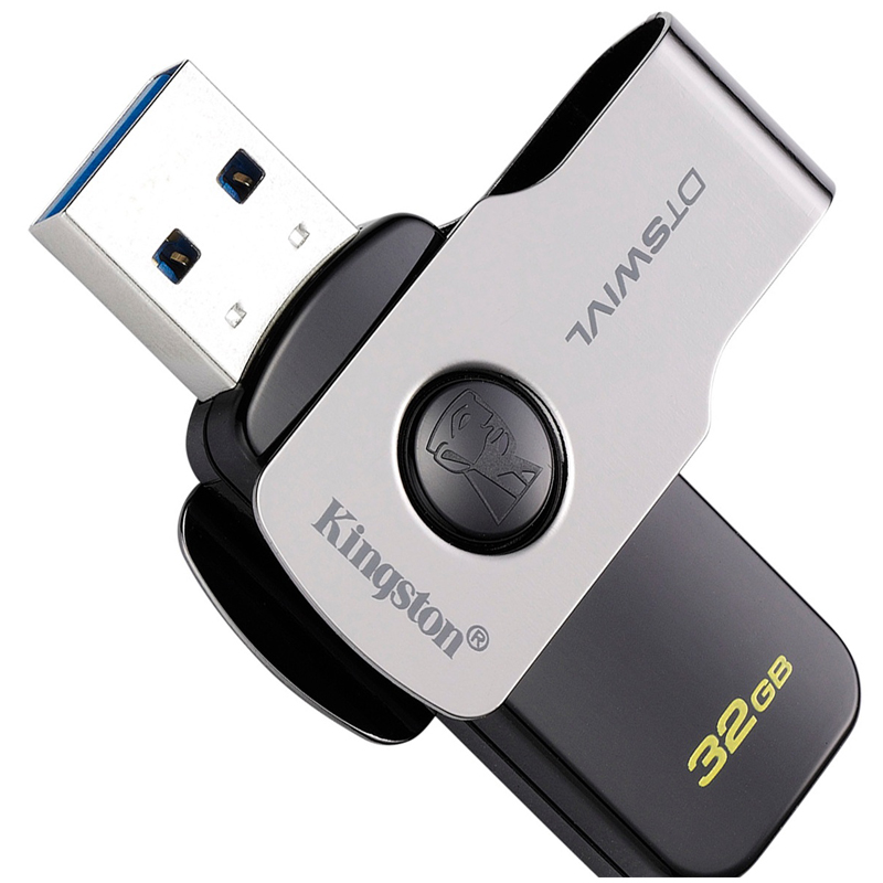 Память Kingston "SWIVL"  32GB, USB 3.1 Flash Drive, черный
