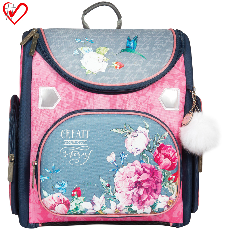 Ранец с наполнением Berlingo Ultra Compact "Peony" 37*30*17см, 1 отделение, анатомическая спинка