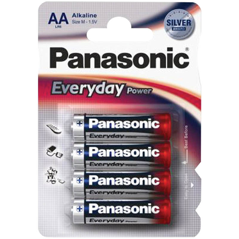 Батарейка LR06 PANASONIC Everyday Power LR6/4BP