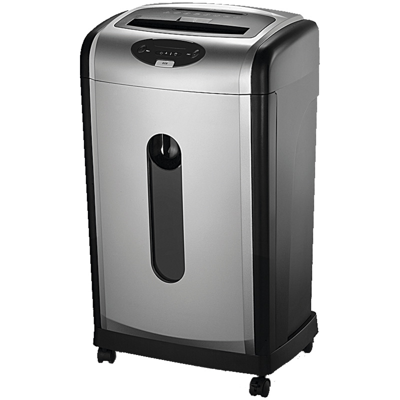 Уничтожитель документов Office Kit S210, 3 ур. секр., 4x40мм, 28л, скрепки, скобы, CD, карты