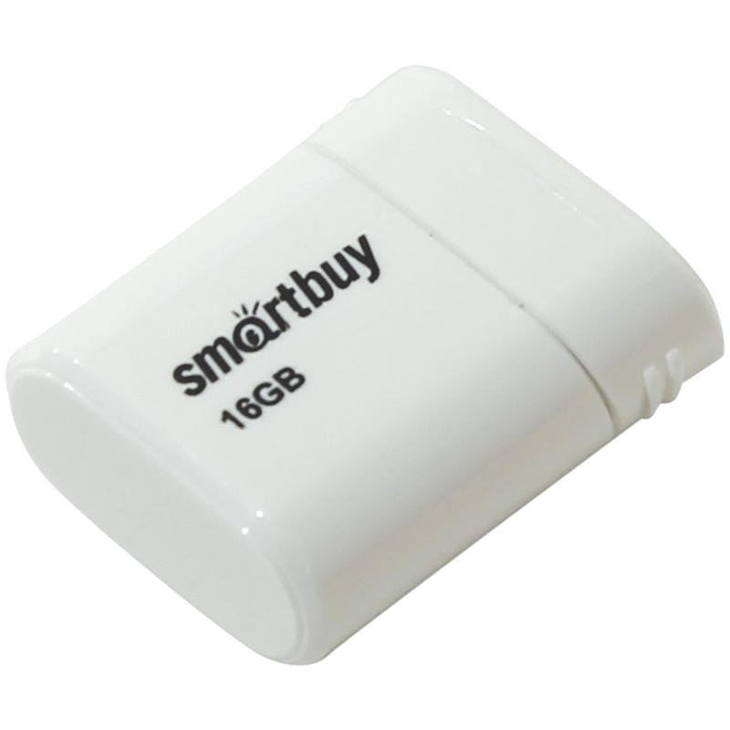 Память Smart Buy "Lara"  16GB USB Flash Drive, белый