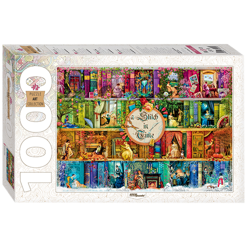 Пазл 1000 эл. Step Puzzle "Art Collection. Stitch in Time"
