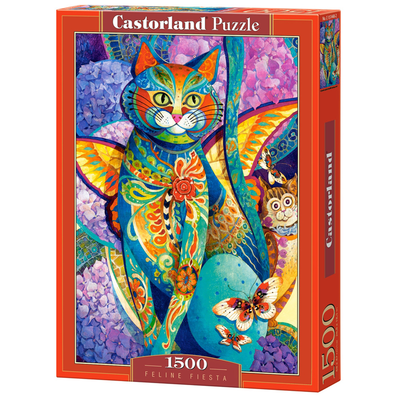 Пазл 1500 эл. Castorlаnd "Кошачья фиеста"