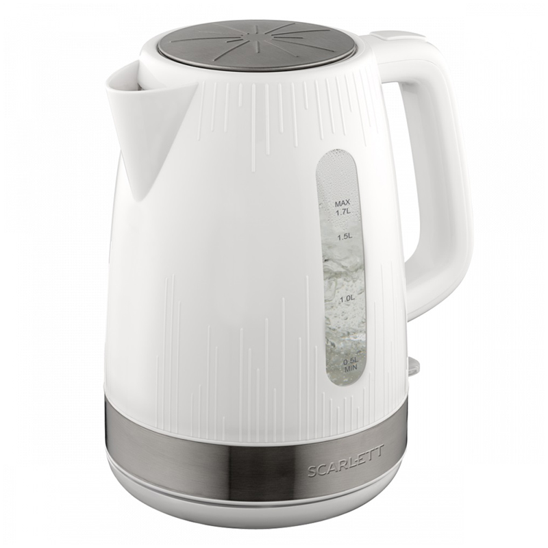 Чайник электрический Scarlett SC-EK18P50, 1,7л, 2200Вт, пластик