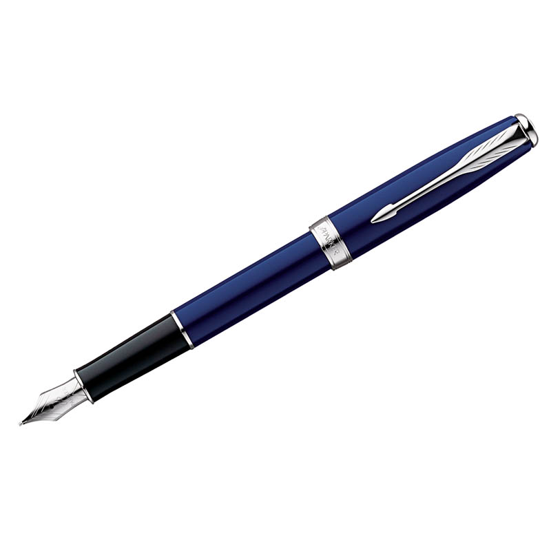 Ручка перьевая Parker "Sonnet Blue Lacquer CT" 0,8мм, подар. уп.