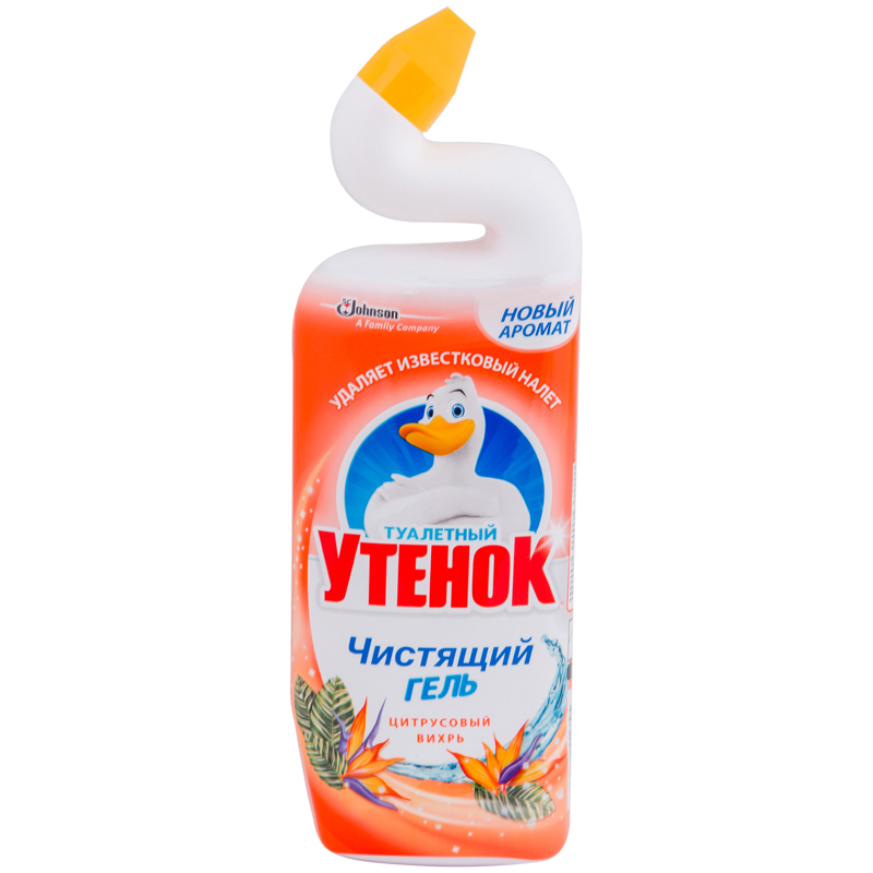 Средство для туалета Туалетный утенок "Цитрусовый вихрь", 750мл