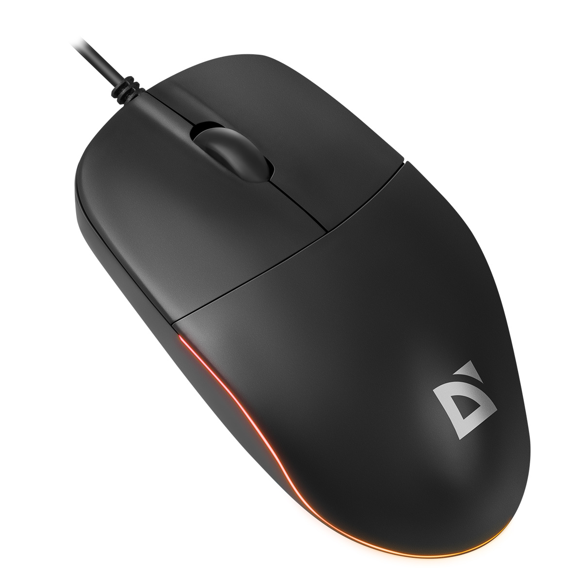 Мышь Defender Azora MB-241, USB, черный, 2btn+Roll