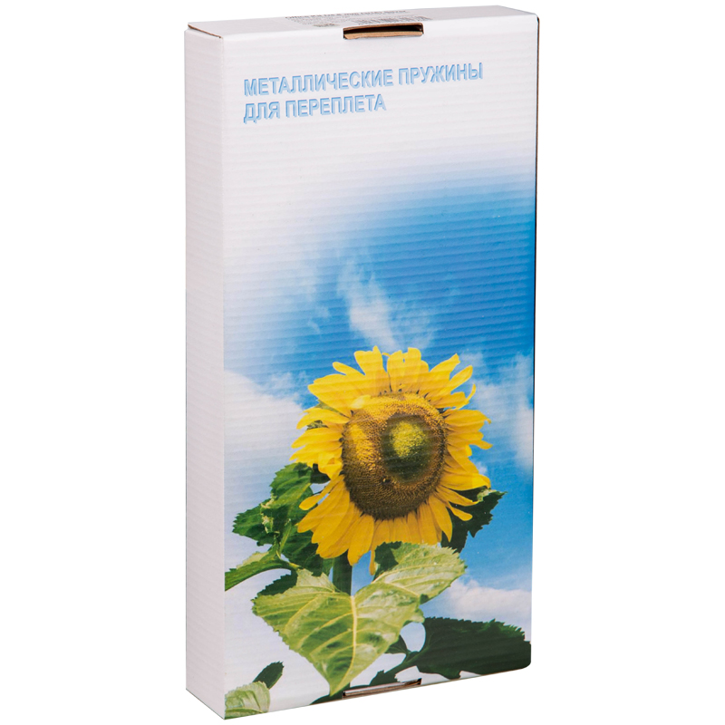 Пружины металл Office Kit, D=4,8 мм, серебро 100шт.