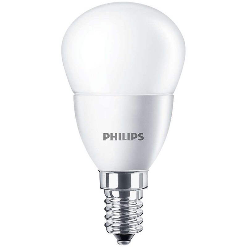 Лампа светодиодная Philips ESS Lustre, 5,5Вт, тип C "свеча", Е14, 2700К, теплый свет