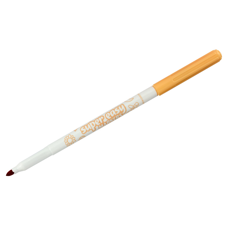 Фломастеры Centropen "Super Easy", 12цв., трехгранные, смываемые, картон., европодвес