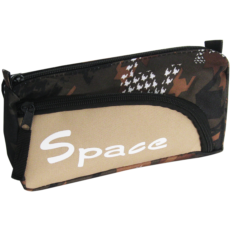 Пенал мягкий 230*60*60 ArtSpace "Space", 2 отделения, полиэстер