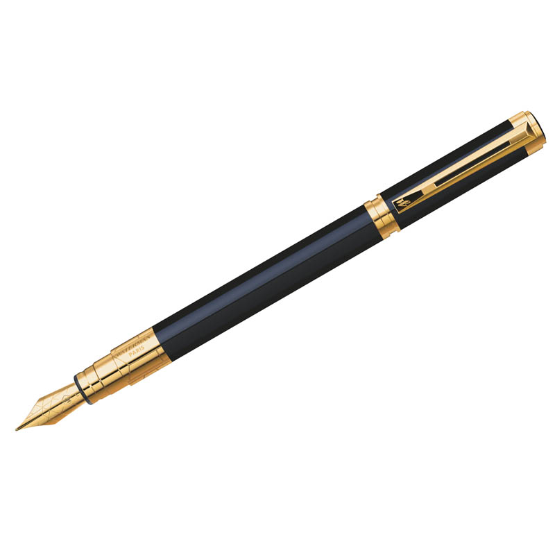 Ручка перьевая Waterman "Perspective Black GT" 0,8мм, подар. уп.