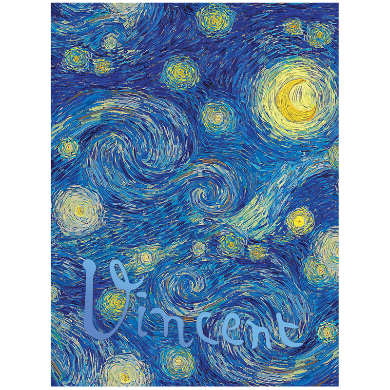 Тетрадь на кольцах А5, 160л., BG "Vincent", матовая ламинация