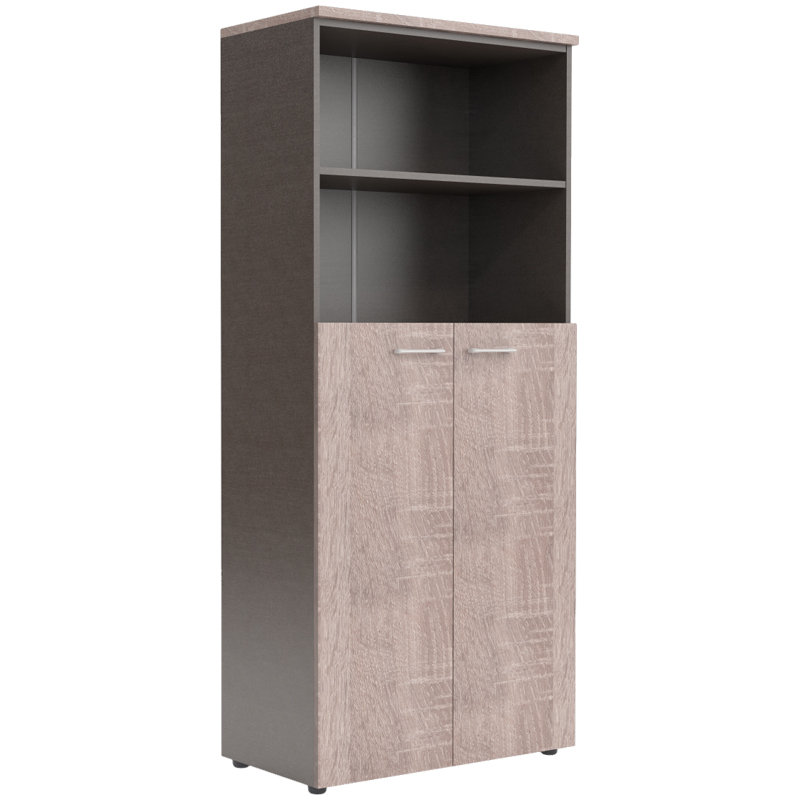 Шкаф для документов полузакрытый Skyland Xten/Дуб Сонома, 856*452*1955, XHC-85.6 (ПОД ЗАКАЗ)