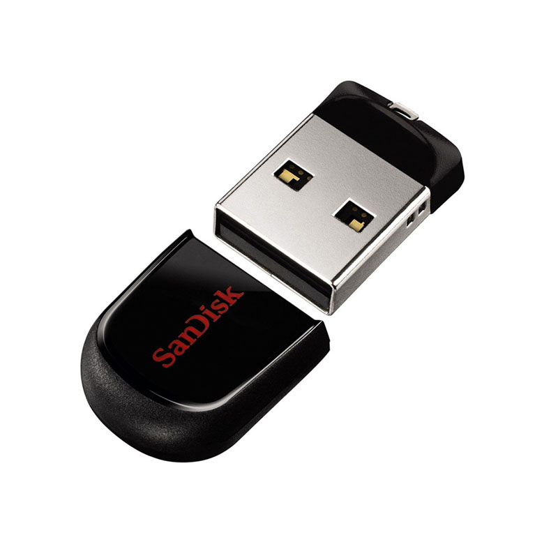 Память SanDisk "Cruzer Fit"   8GB, USB 2.0 Flash Drive, черный