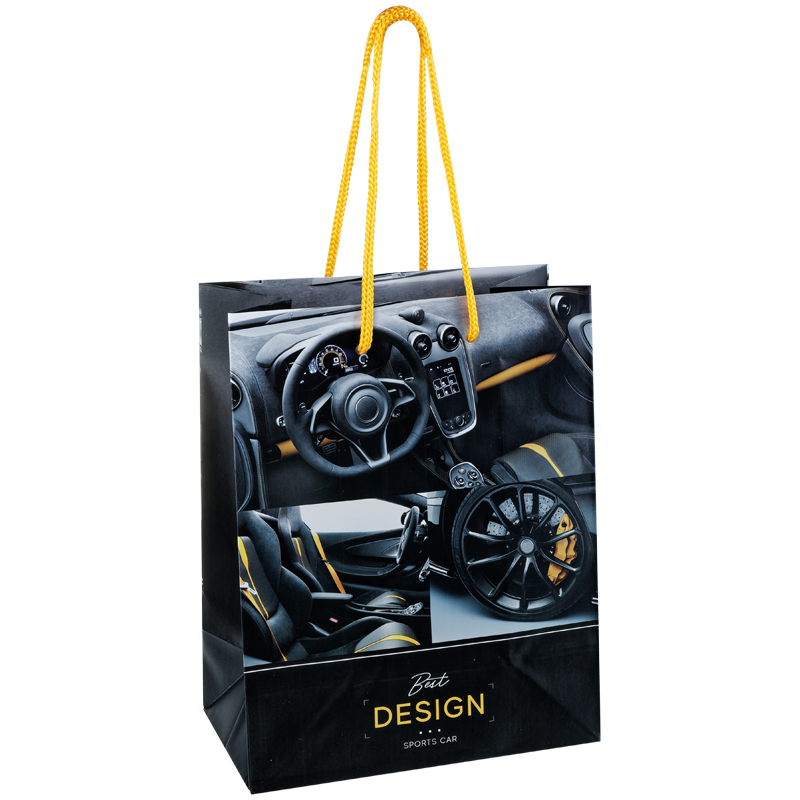 Пакет подарочный 18*23*10см ArtSpace "Best design", ламинированный