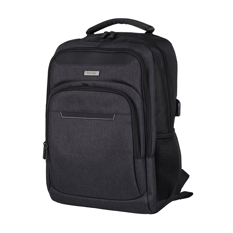Рюкзак Berlingo City "Comfort" 42*29*17см, 3 отд, 3 карм, отд. для ноут, USB разъем, эргоном. спинка
