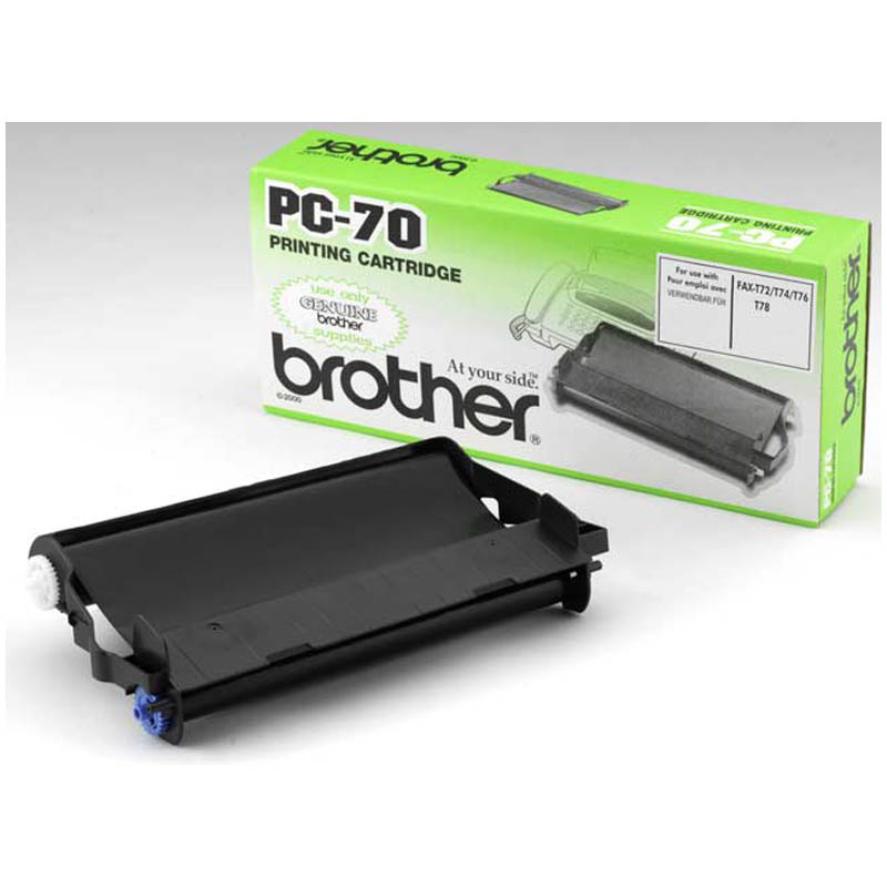 Термопленка ориг. Brother PC-70 для FAX T-72/74/76/78/84/86/92/94/96/98/630/645/685/690 (144стр)