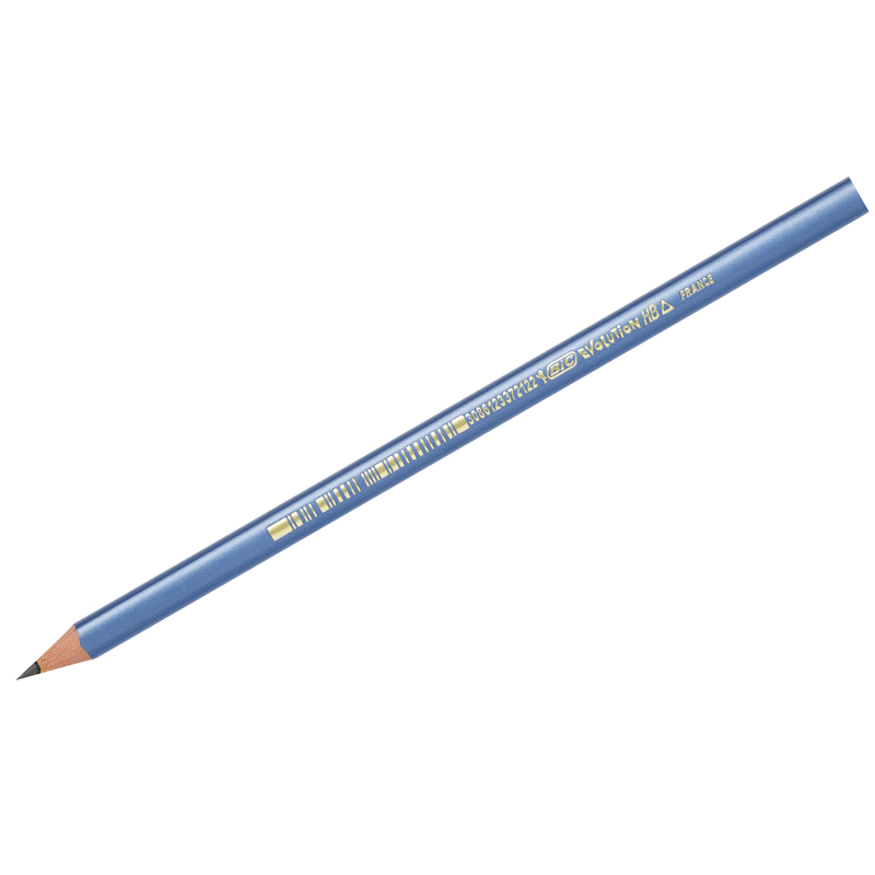 Карандаш ч/г Bic "Evolution Triangle" HB, трехгранный, заточен., пластиковый