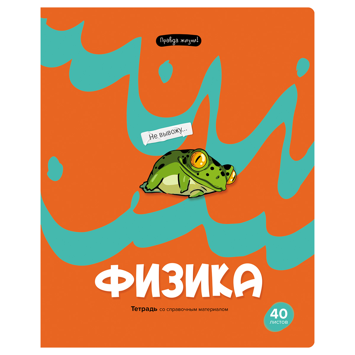 Тетрадь предметная 40л. BG "Правда жизни" - Физика