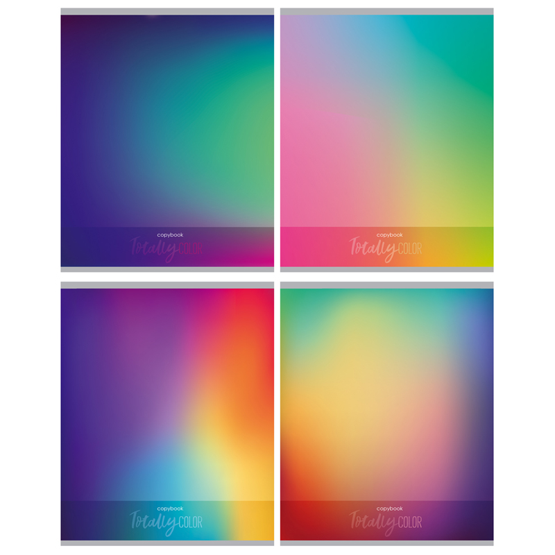 Тетрадь 48л., А5, клетка BG "Total color"