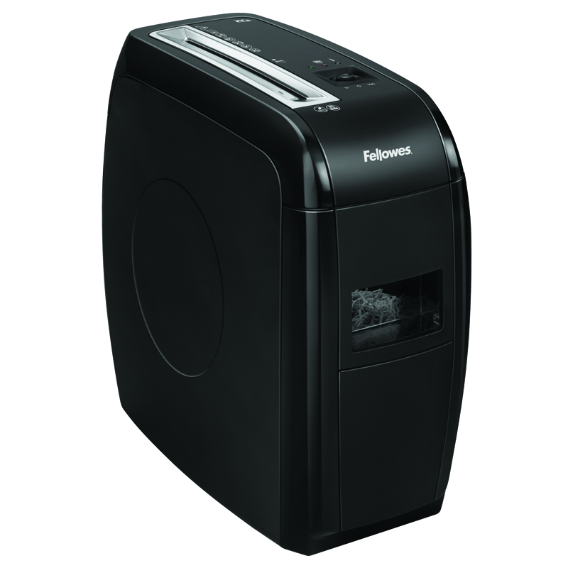 Уничтожитель документов Fellowes 21Cs, 3 ур. секр. 4х52мм, 15л, скрепки, скобы, карты