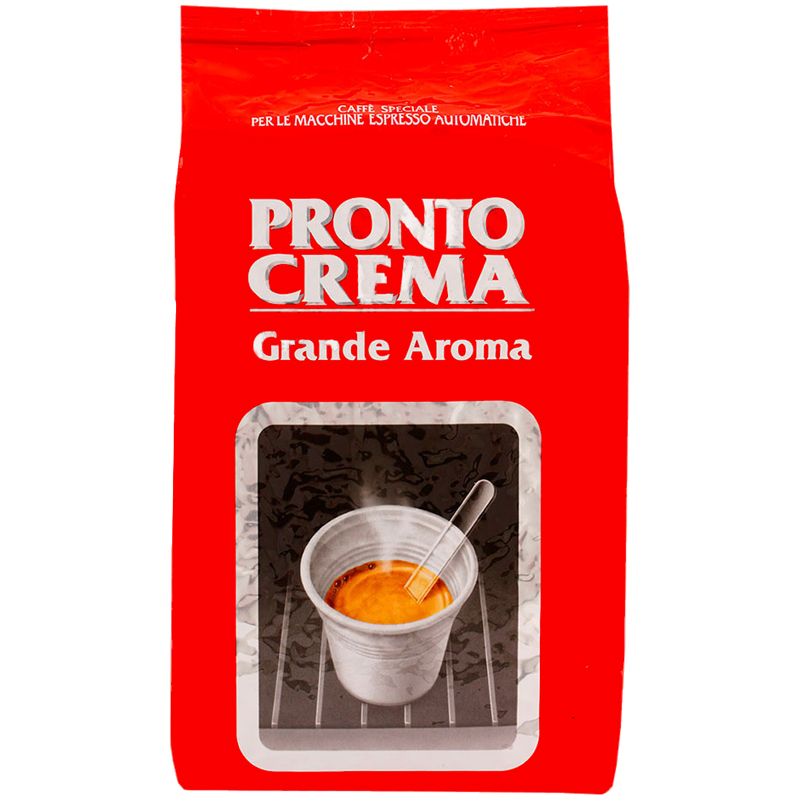 Кофе в зернах Lavazza Пронто Крема Гранд Арома, вакуумный пакет, 1кг
