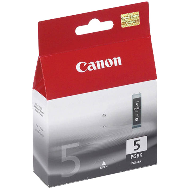 Картридж ориг. Canon PGI-5BK фото черный для Canon PIXMA iP-4200/5200/iX-4000/5000/MP-500 (505стр)