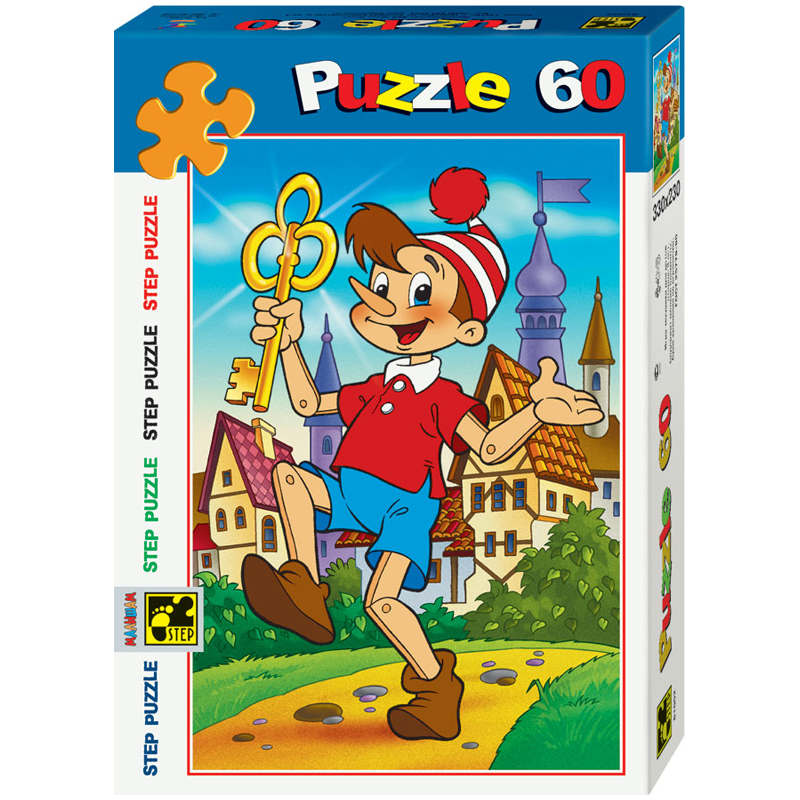 Пазл   60 эл. Step Puzzle "Союзмультфильм. Золотой ключик"