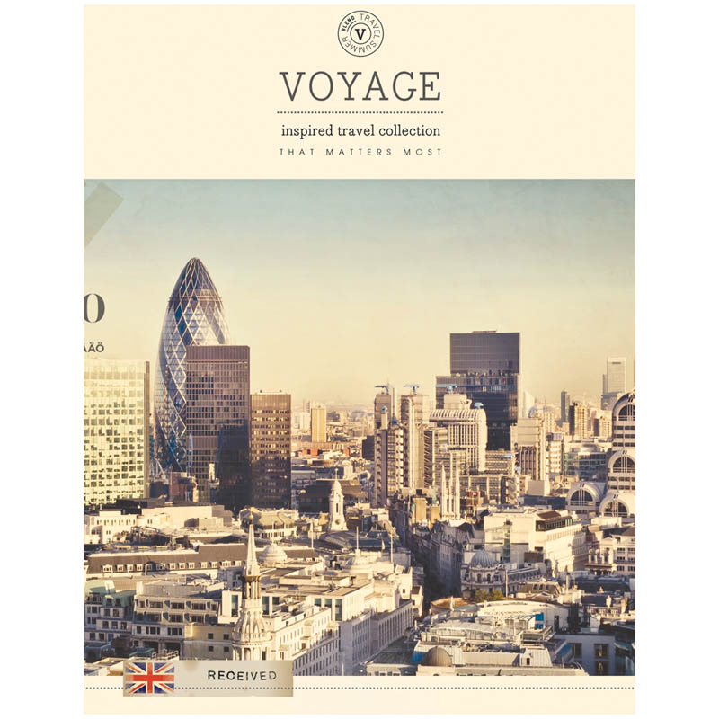 Тетрадь на кольцах А5, 120л. 7БЦ "Путешествия. Retro voyage"