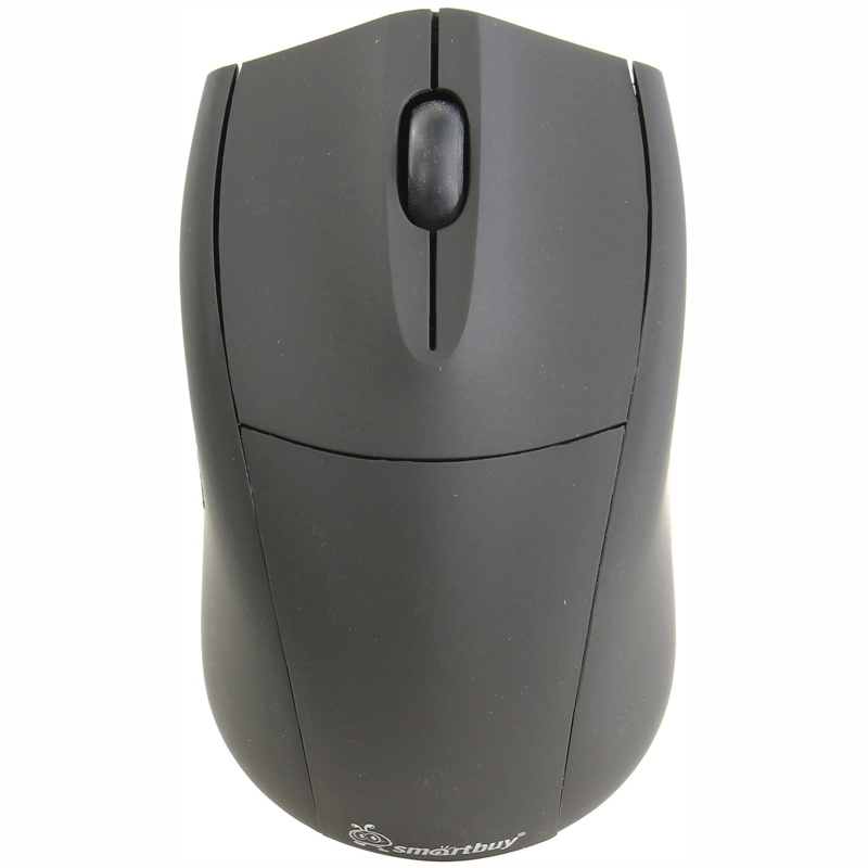 Мышь беспроводная Smartbuy 325AG, черный, 2btn+Roll