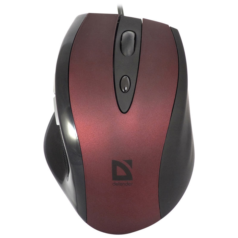 Мышь Defender Opera MB-880 USB красный 5btn+Roll