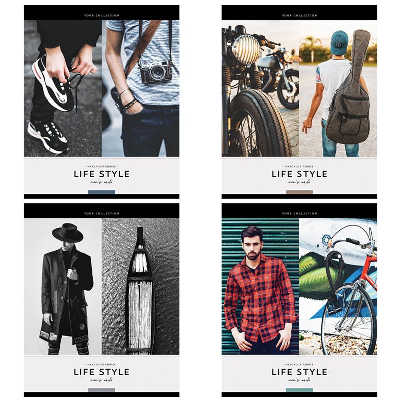 Тетрадь 48л., А5, клетка ArtSpace "Стиль. Life style"