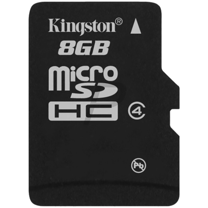 Карта памяти SDHC  8Gb class4 120 min Kingston (SDV/8GB)