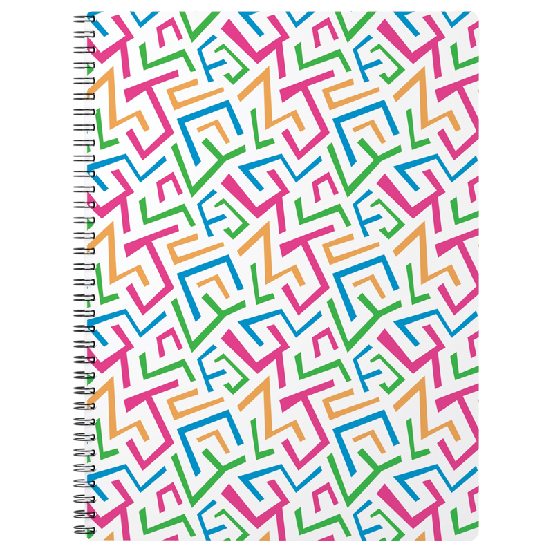 Тетрадь 60л., А4, клетка на гребне Erich Krause "Lines", пластиковая обложка