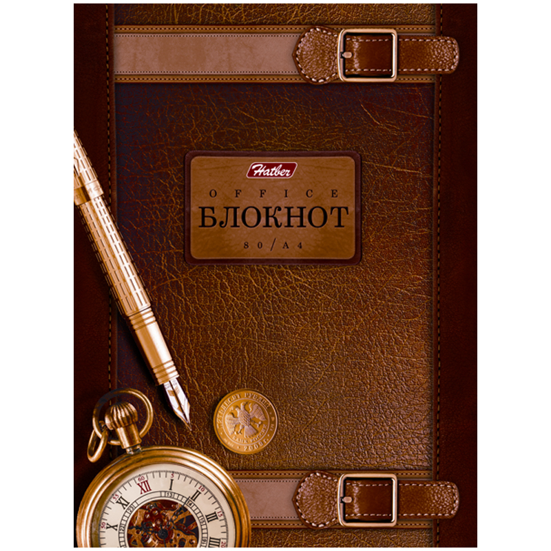 Бизнес-блокнот А6 80л. "Деловой стиль"