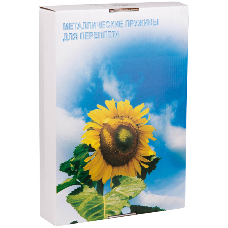 Пружины металл Office Kit, 3:1 D=9,5 мм. (3/8) (серебро) 100шт.