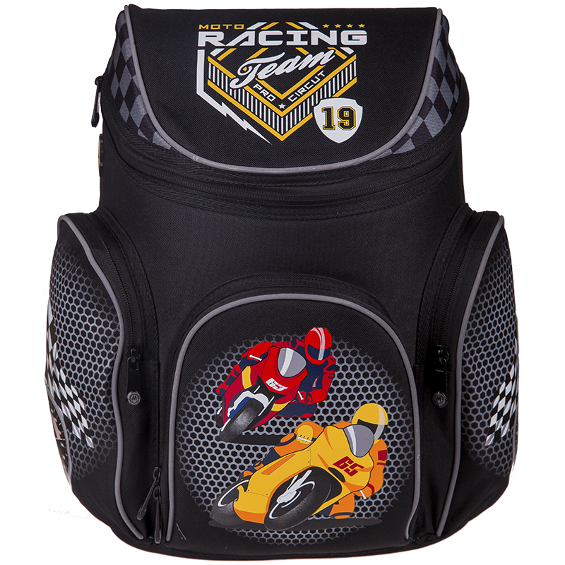 Ранец MagTaller Boxi "Racing Team", 38*29*19см, 1 отделение, 3 кармана, эргономичная спинка