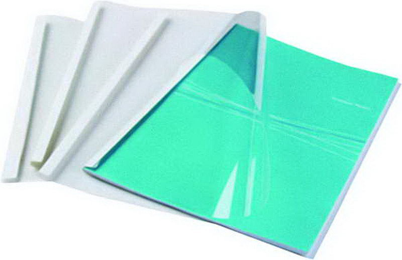 Обложка А4 Fellowes 1,5мм, 100шт, верх-проз. pvc, низ-глянц. картон