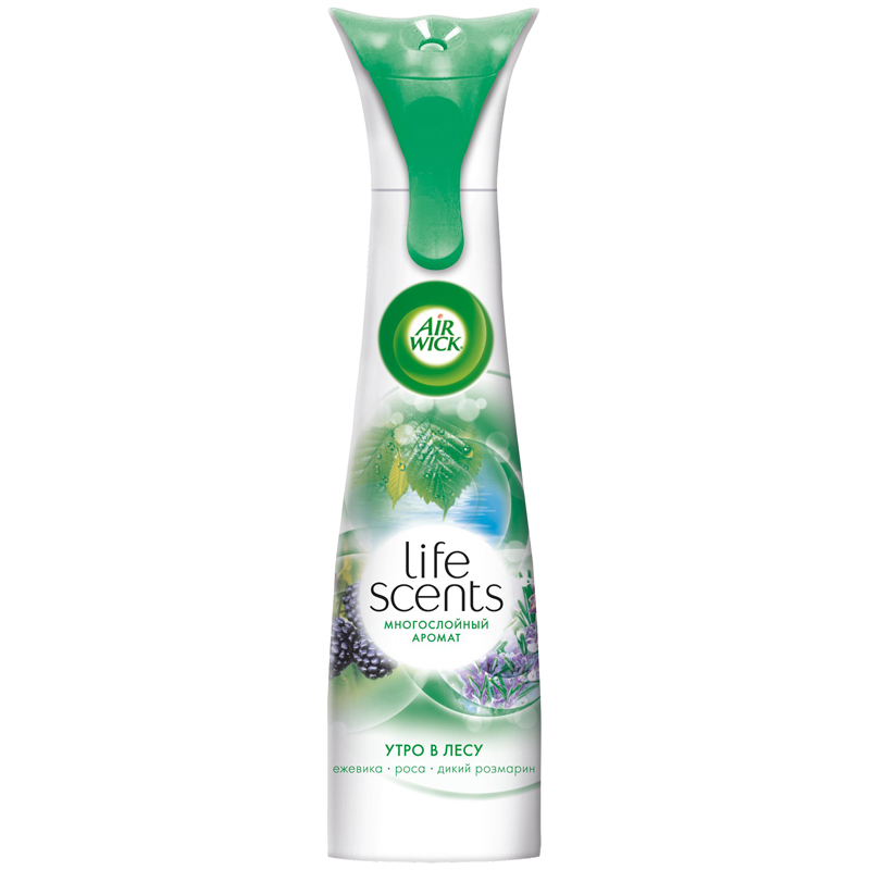 Освежитель воздуха аэрозольный Airwick "Life Scents. Утро в лесу", 210мл