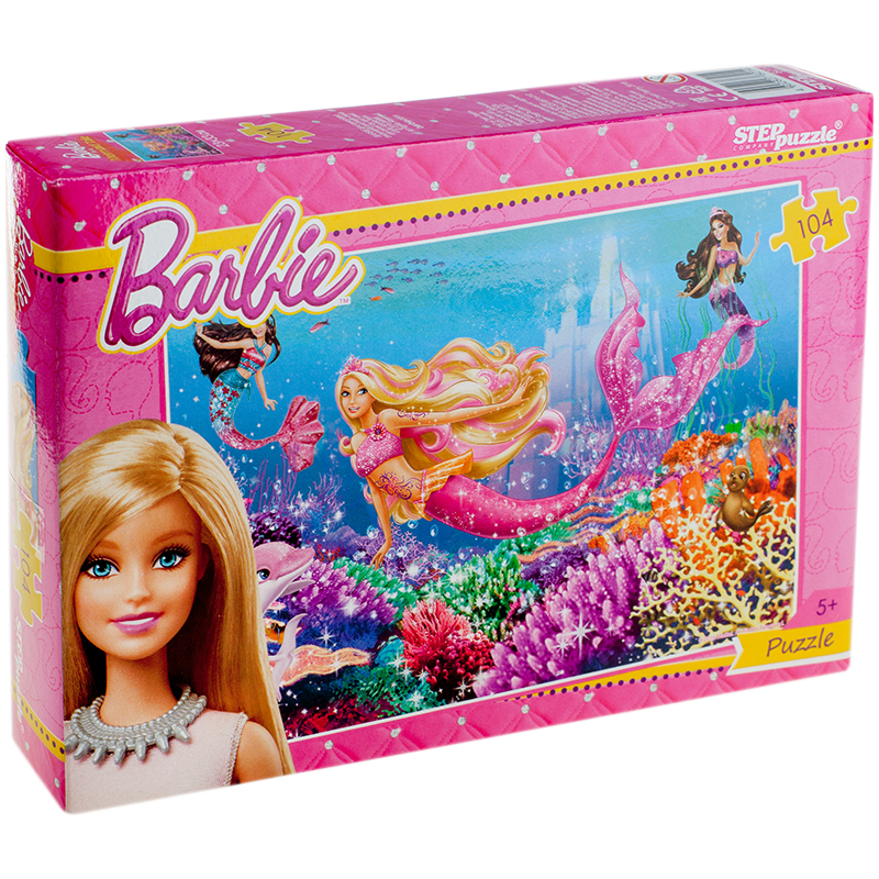 Пазл  104 эл. Step Puzzle "Barbie"