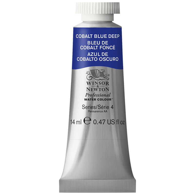 Акварель художественная Winsor&Newton "Professional", 14мл, туба, кобальт синий насыщенный