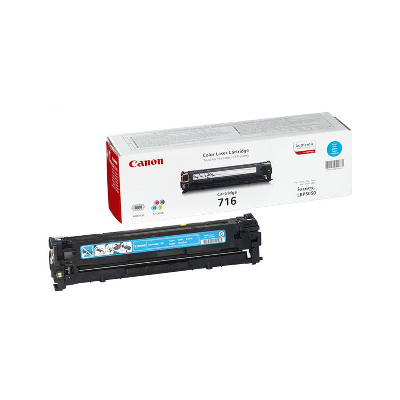 Картридж ориг. Canon 716C голубой для Canon i-SENSYS LBP-5050/MF-8030/8050/8080 (1500стр)