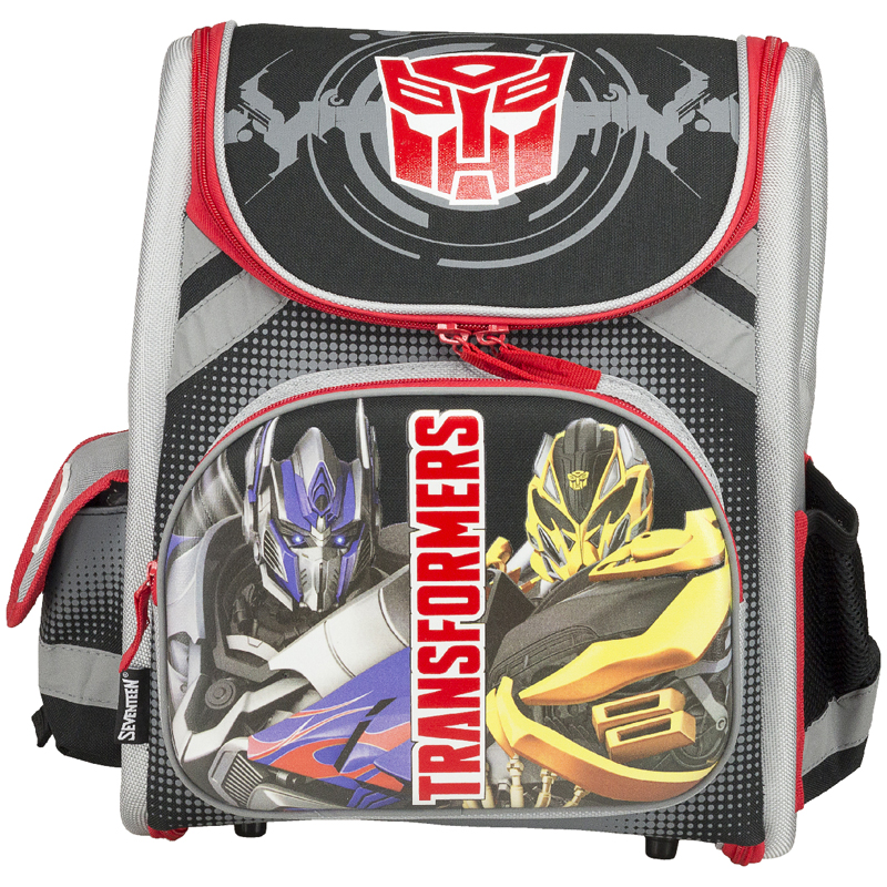 Ранец "Transformers" 35*31*14см, 1 отделение, 3 кармана, ортопедическая спинка