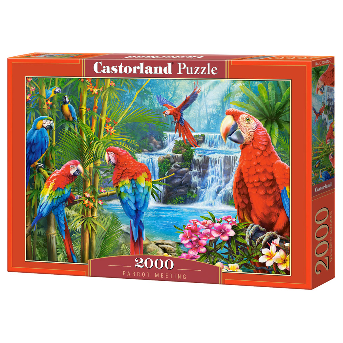 Пазл  2000 эл. Castorland "Попугаи"
