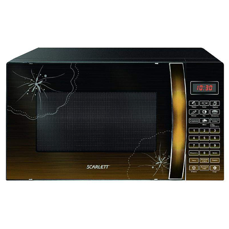 Микроволновая печь Scarlett SC-MW9020S01D, 20л, электронное управление, желтая