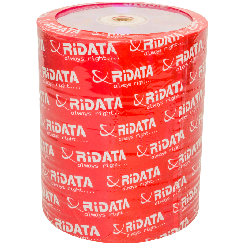 Диск DVD-R 4,7GB Ritek 16x Printable, подходят для печати Bulk (100шт)