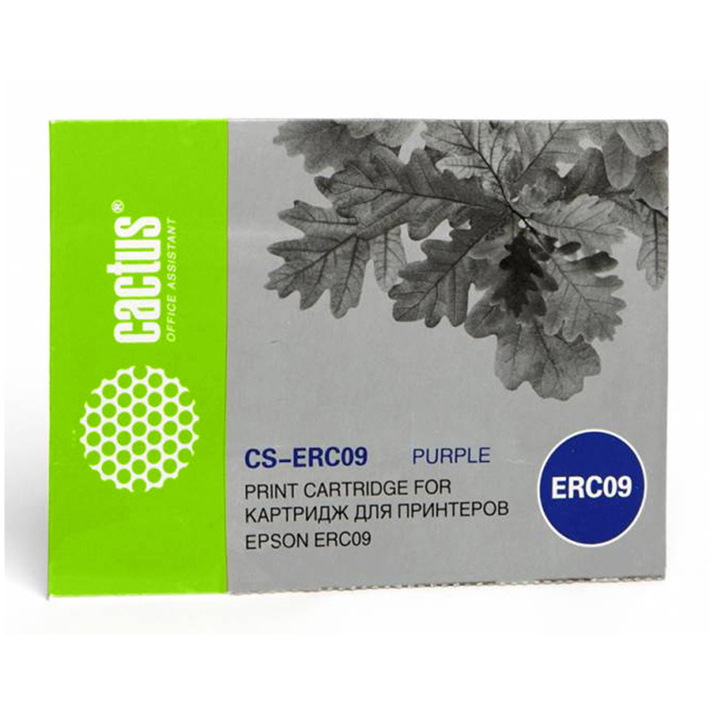 Картридж совм. Cactus ERC09 пурпурный для Epson ERC09