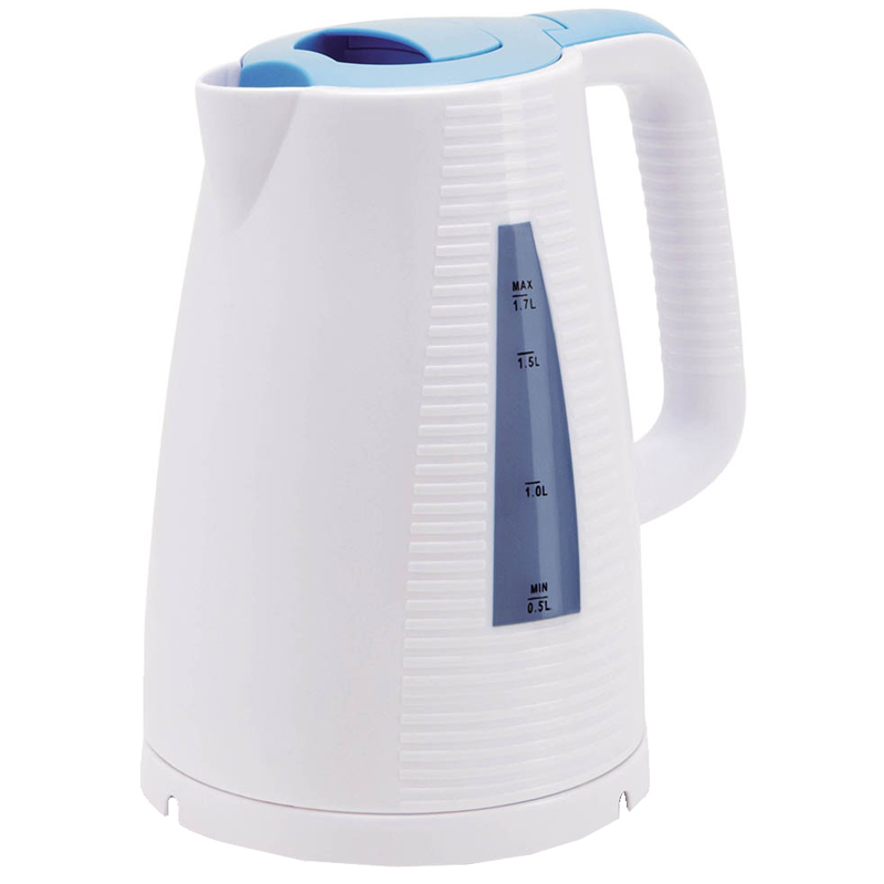 Чайник электрический Polaris PWK 1743С, 1.7л, 2200Вт, пластик, синий